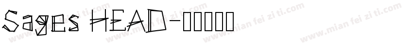 Sages HEAD字体转换